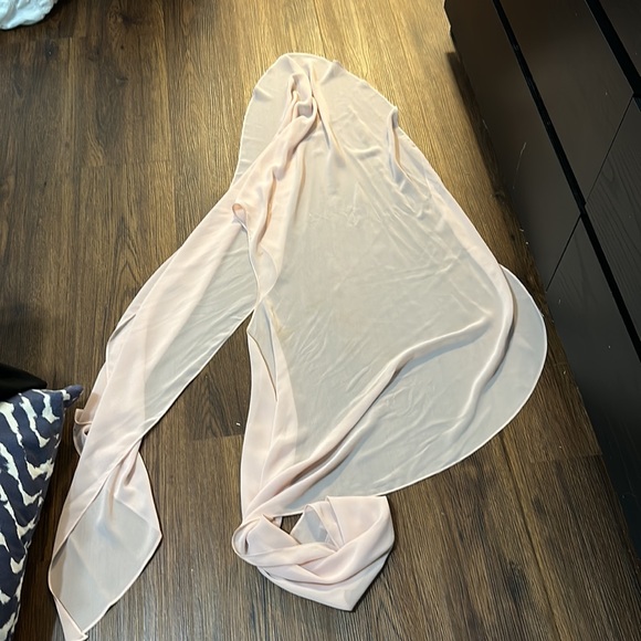 JJs house bridesmaid/prom dress dusty rose with pockets. - Picture 2 of 3